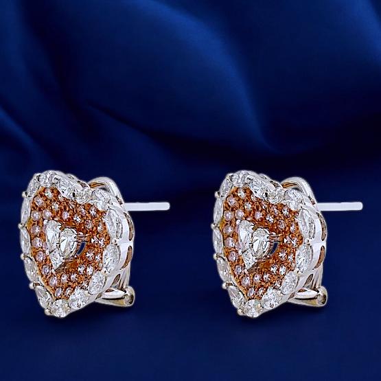 Love Diamond Earring 18K / Diamond Jewelry