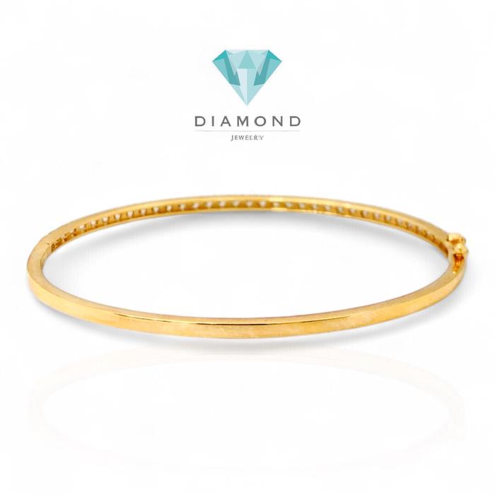 Gelang Emas Bangle Listring Tennis 700K Diamond Jewelry-178GMSLS-HT