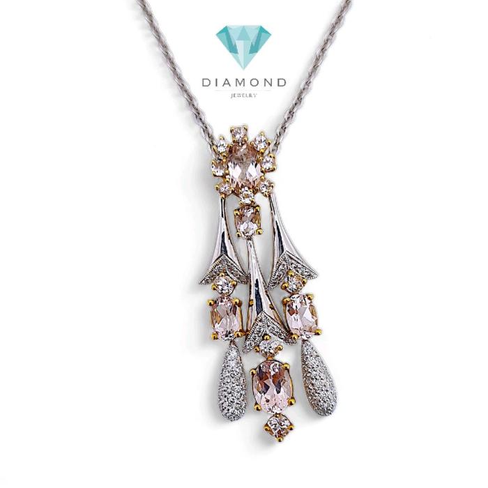 Liontin Flower Magonite Diamond 18K / Diamond Jewelry 19LBGT520WP-HT