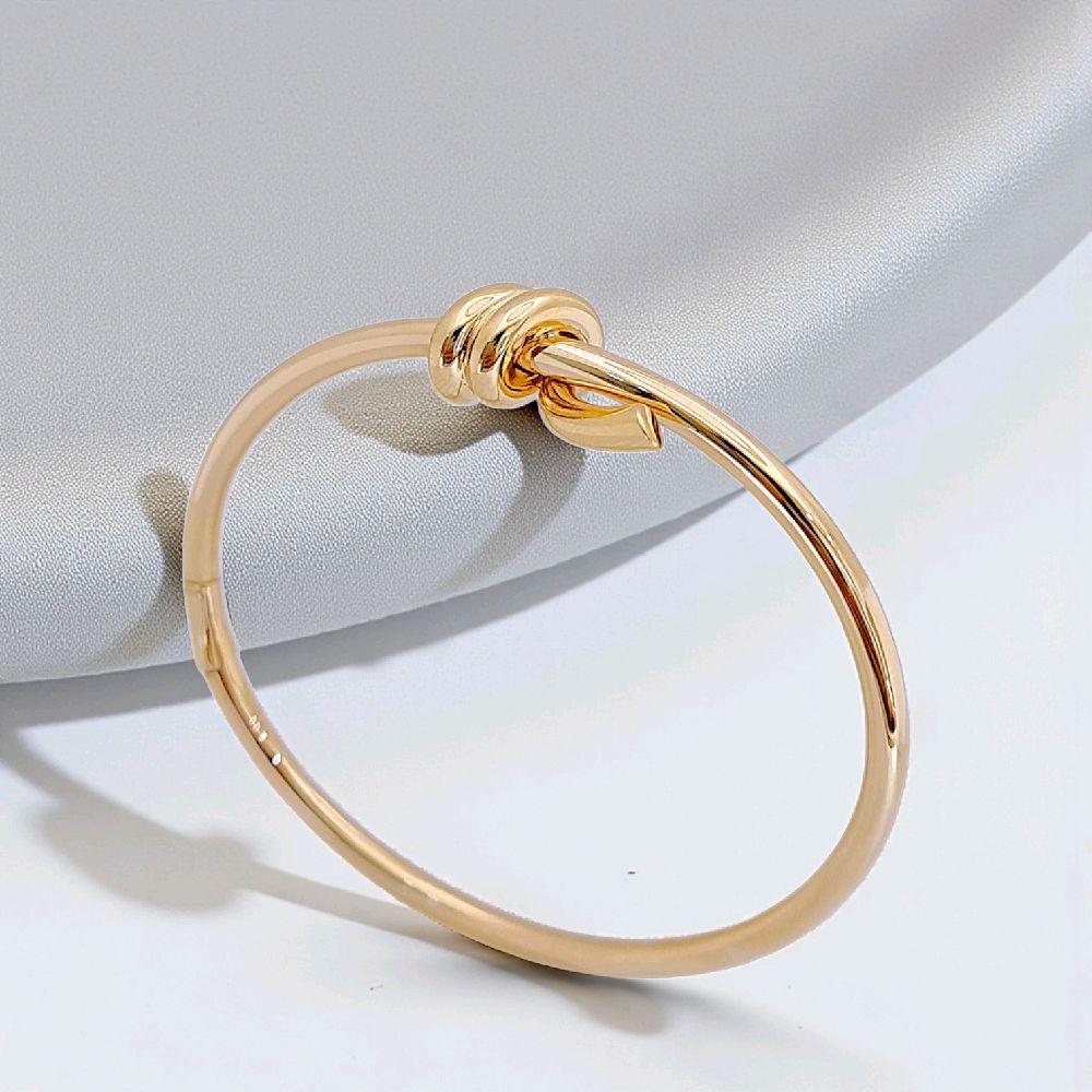 Knot Bracelet 18K / Gelang Knot 18K / Diamond Jewelry 421GBD1467RY-HT