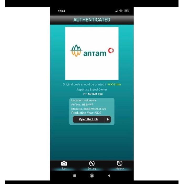 LOGAM MULIA ANTAM 2 GRAM KEMASAN PRESS TERBARU BERSETIFIKAT