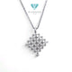 Liontin Mesh Diamond 18K / Diamond Jewelry 18LBGT14300WP-HT