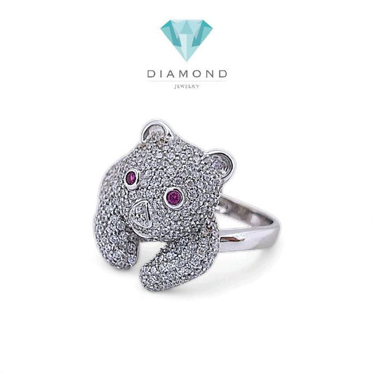 Bear Gold Ring 18K / Cincin Emas Bear 18K / 51CMSWP12