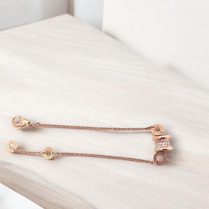 Zero diamond  Bracelet 18K / Diamond Jewelry/gelang  Perhiasan Berlian Emas B zero18k Jewellery