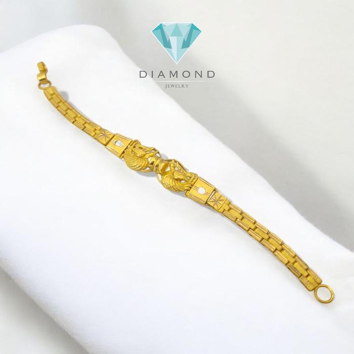 Gelang Model Cendrawasih 23K-Diamond Jewelry