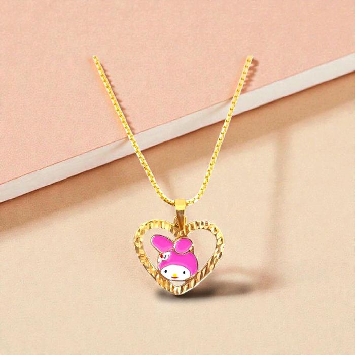 Melody Gold Pendant 18K / Liontin Emas Melody 18K / Diamond Jewelry / 272LMSWP1