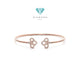 Tif Fleur bangle 18K Gold Diamond Diamond Jewelry