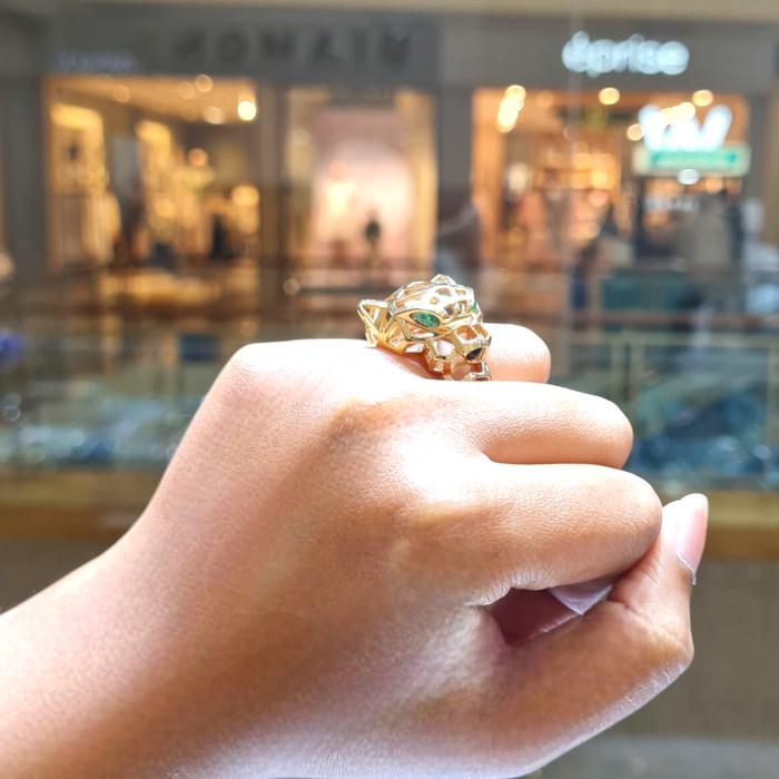 Panthere Ring crt 18K / Diamond Jewelry