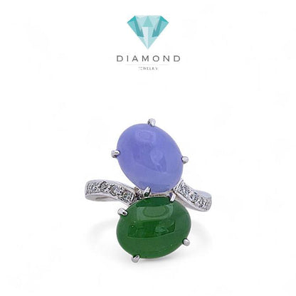 Giok Diamond Ring 18K / Diamond Jewelry
