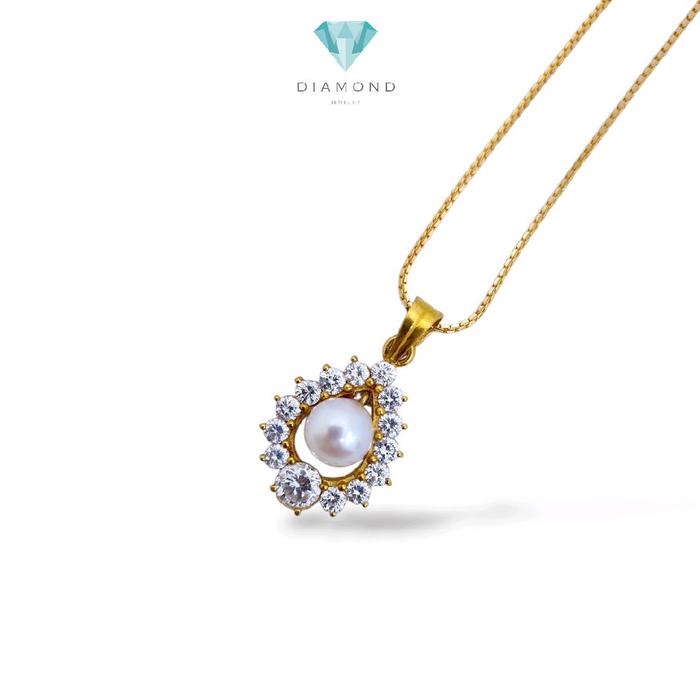 Vintage Pearl Pendants 23K / Liontin Mutiara Vintage 23K / Diamond Jewelry / 197LMSWP5