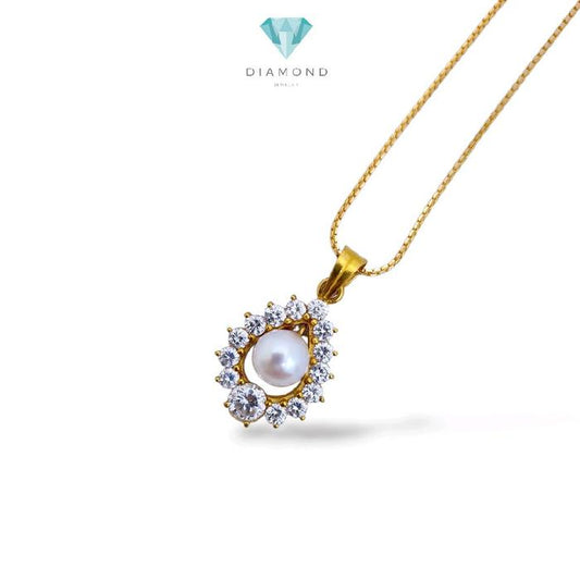 Vintage Pearl Pendants 23K / Liontin Mutiara Vintage 23K / Diamond Jewelry / 197LMSWP5