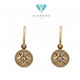 Star Lucky MOP Diamond Earring 18K / Diamond Jewelry-367ABD468RY-HT