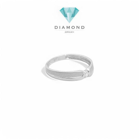Cinncin Mas putih mata /cincin white gold couple-Diamond Jewelry