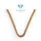 Sisik naga kalung emas chain 18k-Diamond jewelry