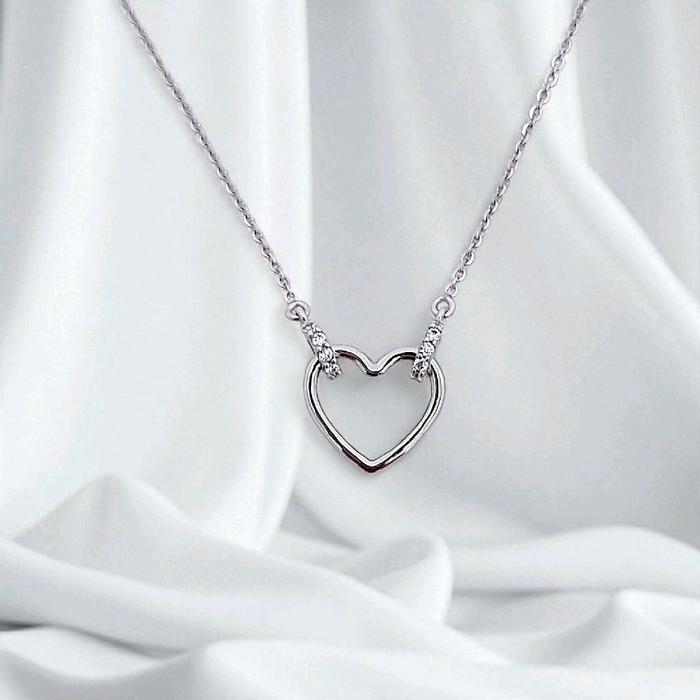 Love Gold Necklace 750K / Kalung Emas Love 750K / Diamond Jewelry 423KMS175LS-HT