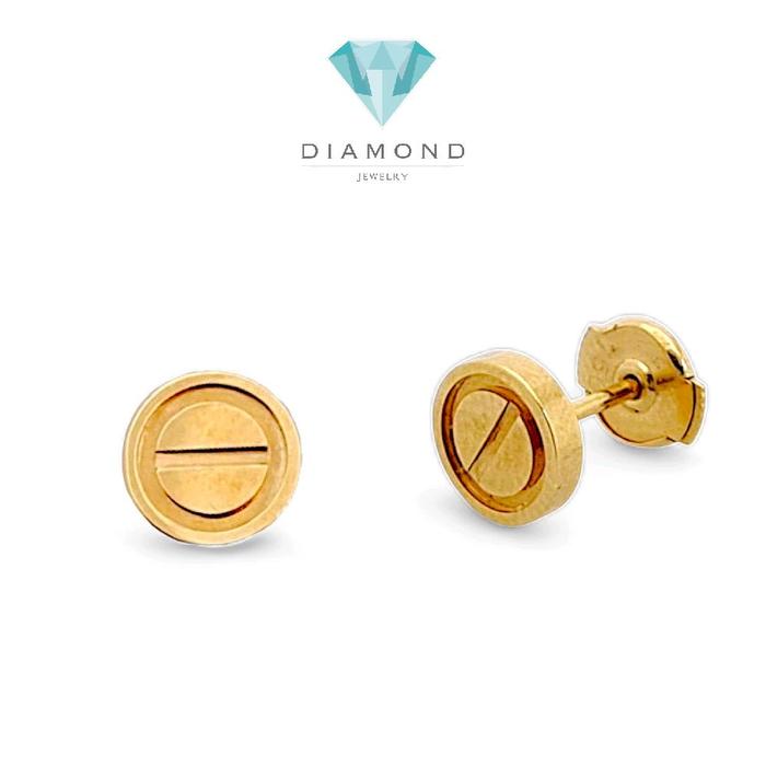 Love Stud Earring 18K / Diamond Earring 331ABD265RY