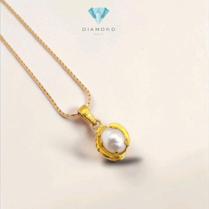 Maizy Pealr Pendants 23K / Liontin Mutiara Maizy 23K / Diamond Jewelry / 15LM2WP