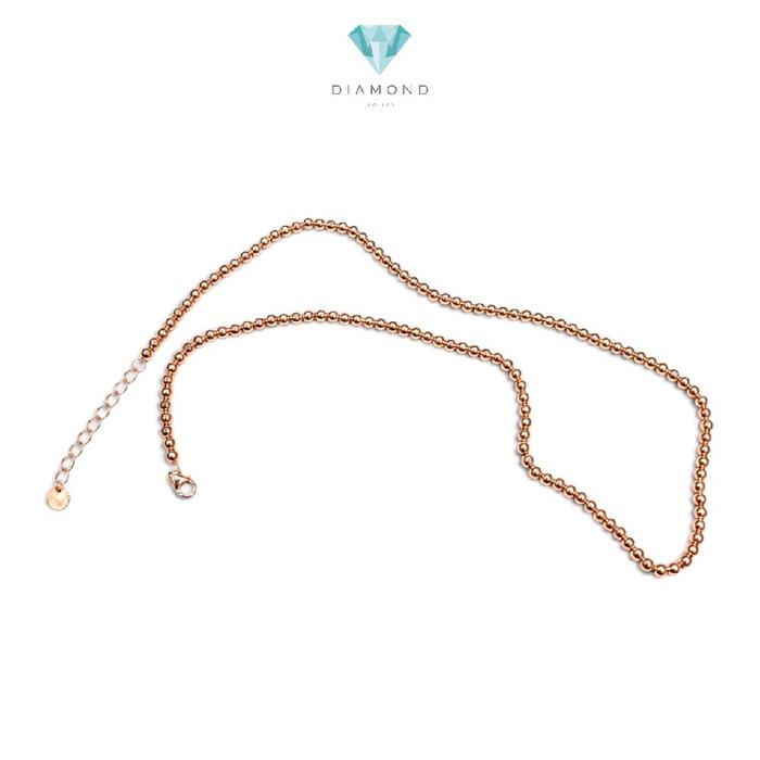 Chain Necklace Rose Gold 18K / Kalung Bola Rose Gold 18K / Diamond jewelry / 457KMS506LS