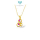 Malabar Gold Pendants 23K / Liontin Emas Malabar 23K/ Diamond Jewelry / 224LMSWP3