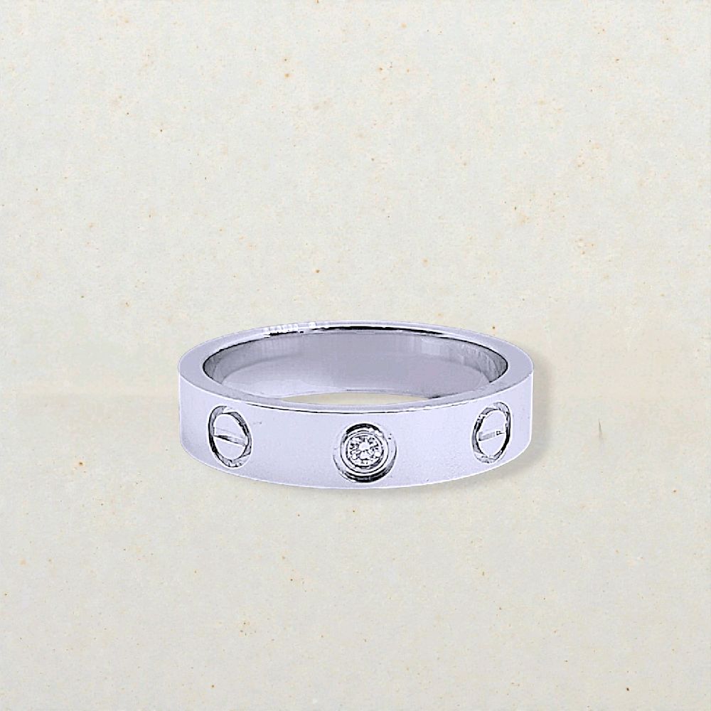 Love Diamond Ring 18K / Cincin Love Berlian 18K / Diamond Jewelry - 118CBD61800AB