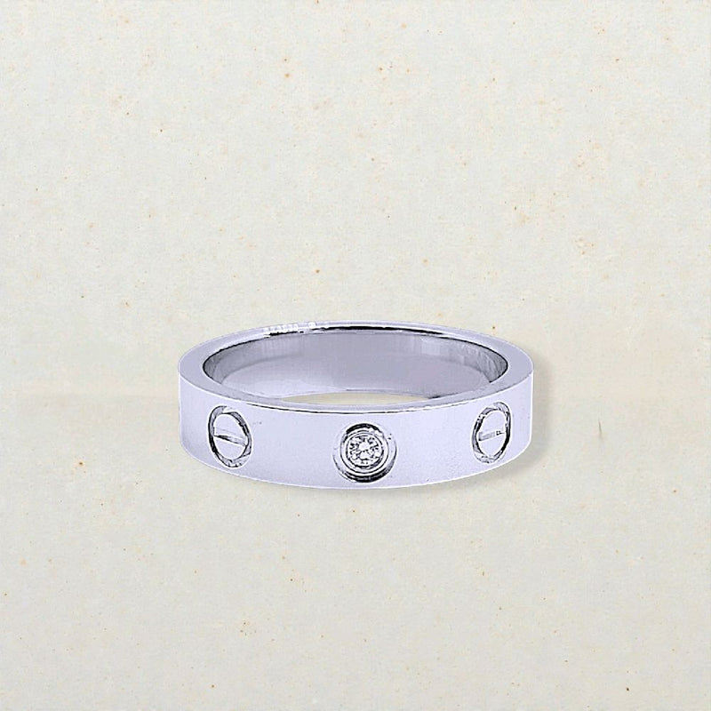 Love Diamond Ring 18K / Cincin Love Berlian 18K / Diamond Jewelry - 118CBD61800AB