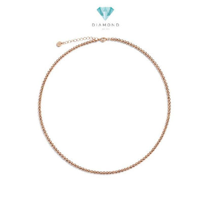 Chain Necklace Rose Gold 18K / Kalung Bola Rose Gold 18K / Diamond jewelry / 457KMS506LS