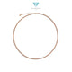Chain Necklace Rose Gold 18K / Kalung Bola Rose Gold 18K / Diamond jewelry / 457KMS506LS