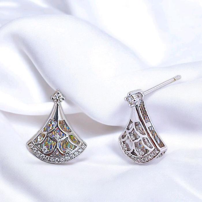 Diva's Diamond Rainbow Sparkle Earring 18K / Diamond Jewelry