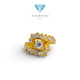 Double Listring Gold Ring 23K / Cincin Emas Double Listring 23K / 105CMSWP6