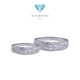 Wedding Ring Triple Diamond 18K / Cincin Nikah Triple Berlian 18K / Diamond Jewelry 59CBNKH6194WPLS - 60CBNKH8588WPLS