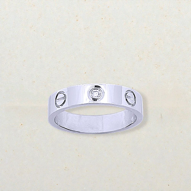 Love Diamond Ring 18K / Cincin Love Berlian 18K / Diamond Jewelry - 118CBD61800AB