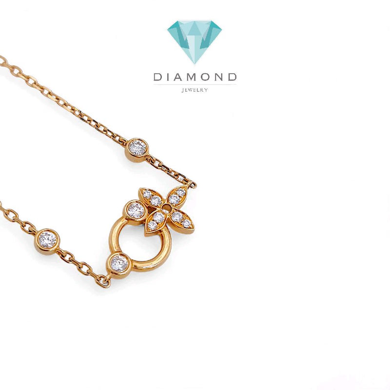 ldylle Diamond Bracelet 18K / Gelang Tangan Berlian ldylle 18K / Diamond Jewelry 155GBD55000AB -HT
