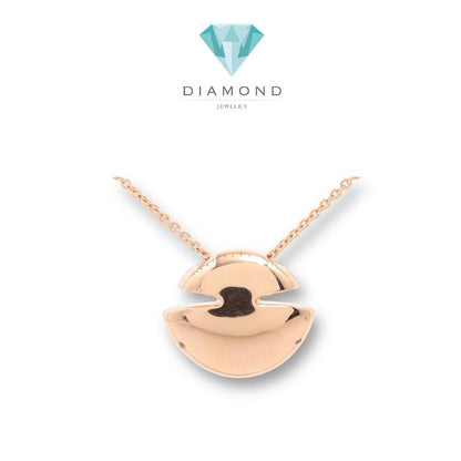 BVL Cabochon Necklace 18k gold/ Diamond Jewelry