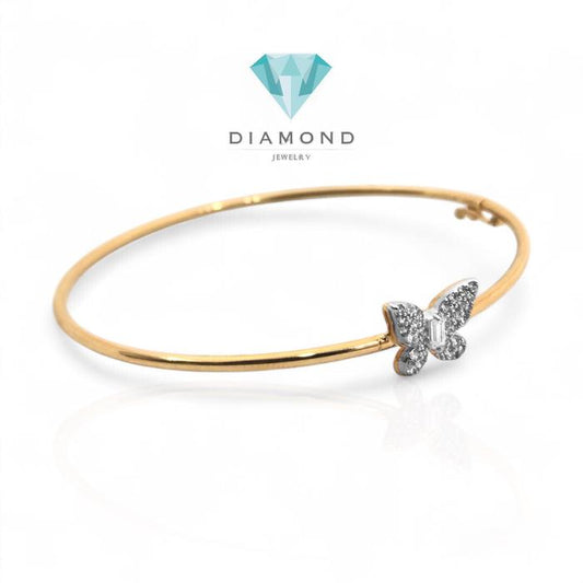 Gelang Emas Model Kupu-Kupu 700K-Diamond Jewelry