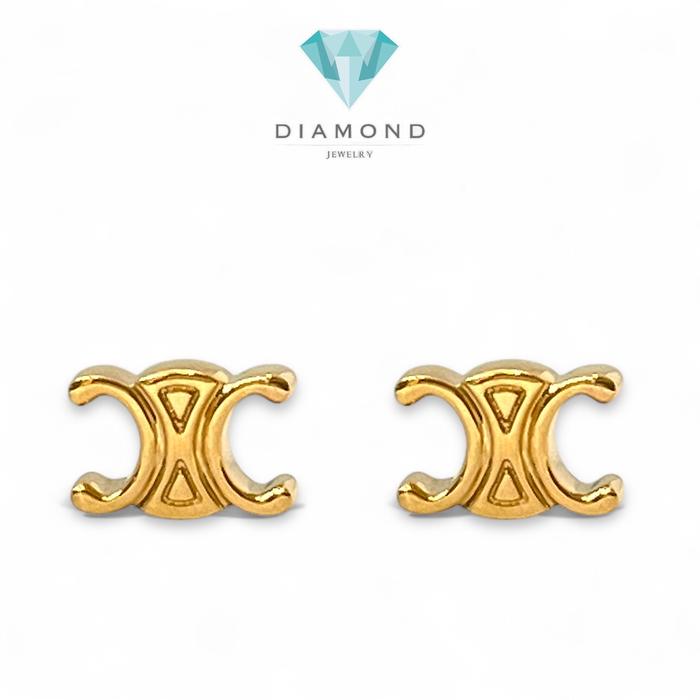 Anting Emas Celine 18K / Diamond Jewerly-349ABD532RY-HT