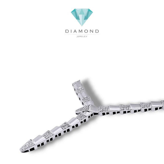 Serpenti Diamond Necklace / Kalung Ular Berlian / Diamond Jewelry