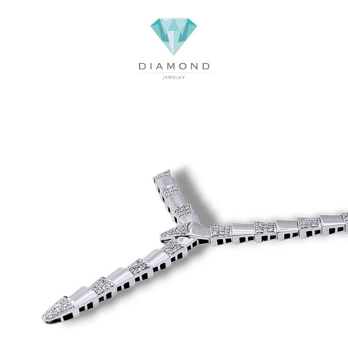 Serpenti Diamond Necklace / Kalung Ular Berlian / Diamond Jewelry