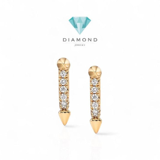 Anting titan crt diamond earring18K-Diamond Jewelry