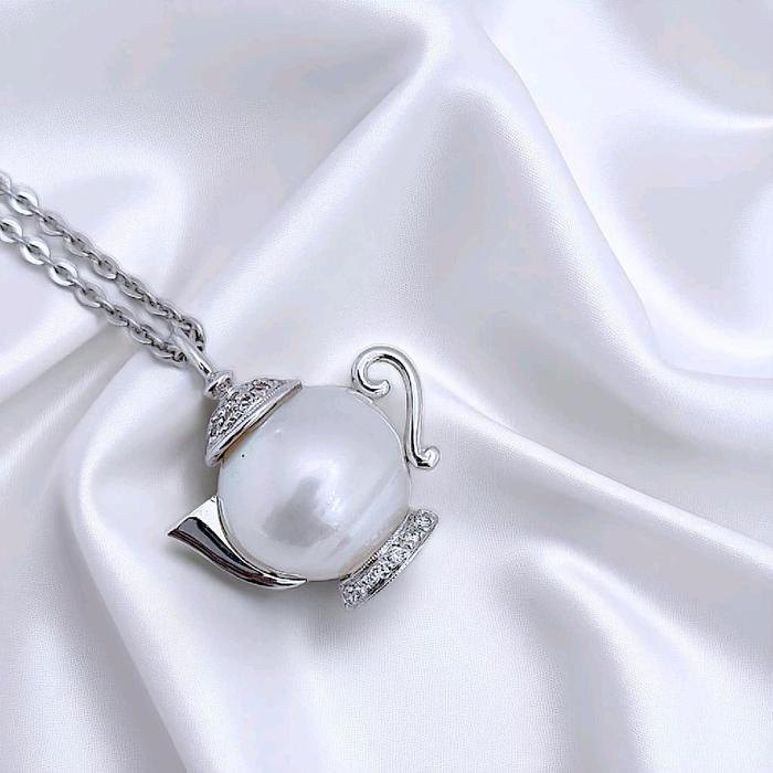 Liontin Had to Pearl Diamond 18K / Diamond Jewelry 6LMGT448WP