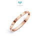 Love Bracelet Rose Gold 18K / Gelang Love Rose Gold 18K / Diamond Jewelry / RB1686