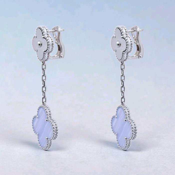 Alhambra Magic Earrings 18K / Diamond Jewelry / 113AB178300AB