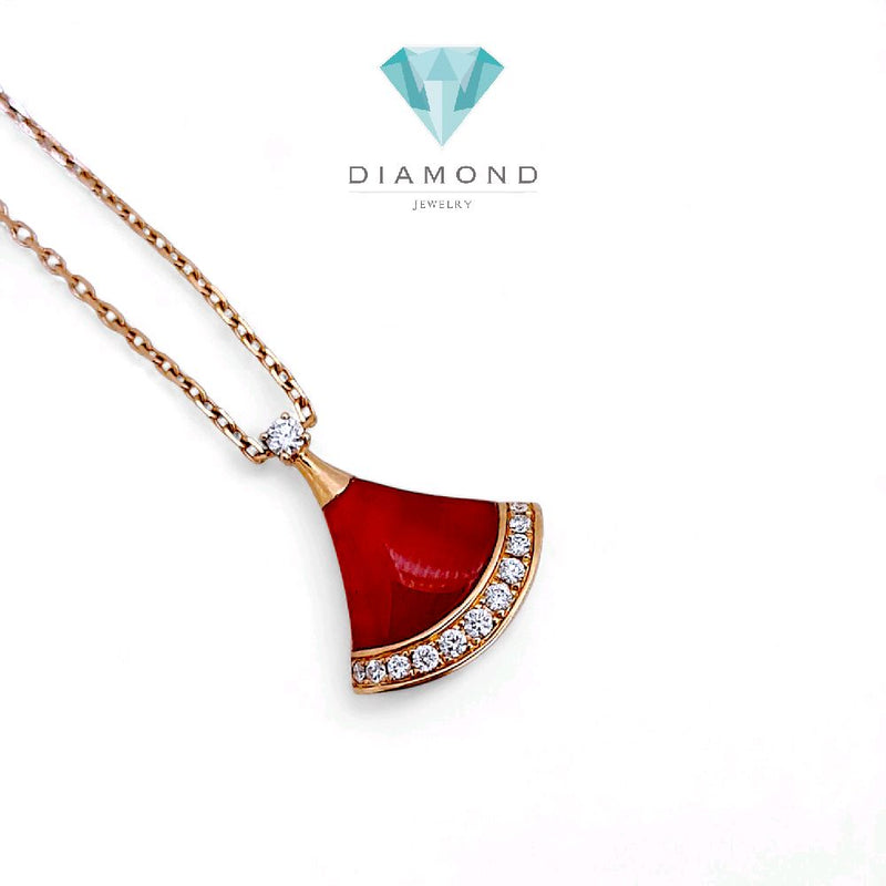 Diva Diamond Necklace 18K / Kalung Berlian Diva 18 / Diamond Jewelry 127KBD73000AB -HT