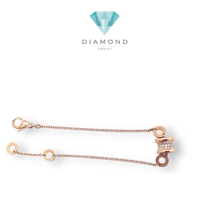 Zero diamond  Bracelet 18K / Diamond Jewelry/gelang  Perhiasan Berlian Emas B zero18k Jewellery