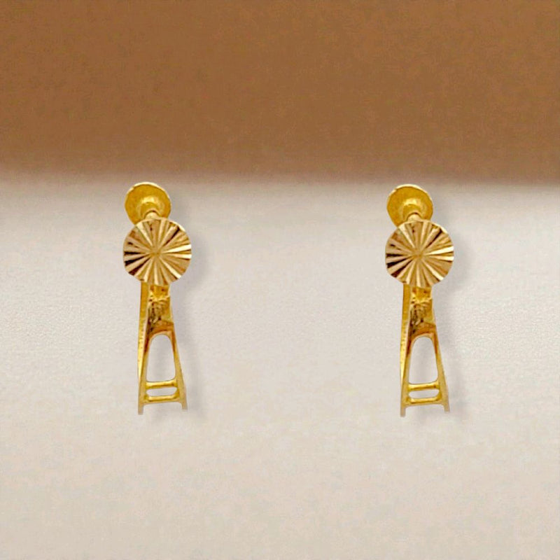 Hoop Gold Earring 23K / Anting Emas Hoop 23K / 328AMSWP1