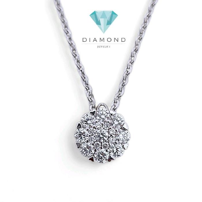 Liontin Round Diamond 18K / Diamond Jewelry