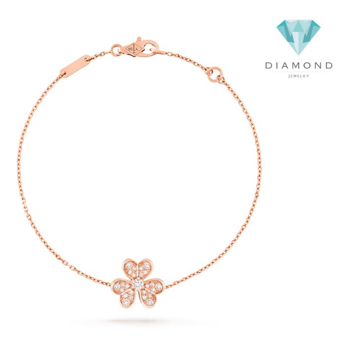 VCA Frevore necklace/bracelet diamond 18 K gold