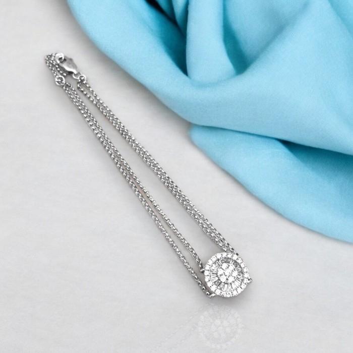 Diamond Bracelet Sahara Round / Gelang Berlian Bulat Simple /Gelang Berlian Asli Sahara 18k - Diamond Jewelry