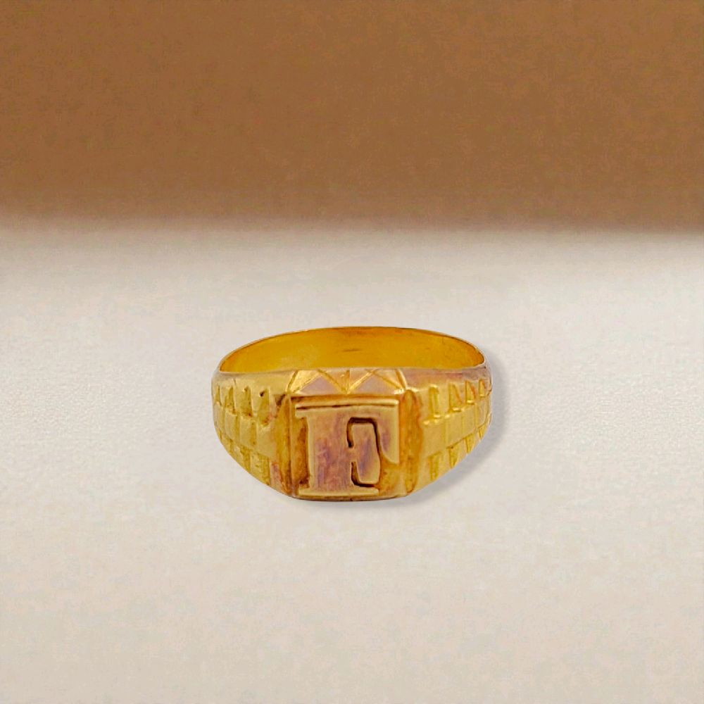 F Gold Ring Baby 23K / Cincin Emas F 23K / 112CMSWP1