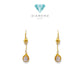 Pear Gold Earring 23K / Anting Emas Pear 23K /   358AMSWP2