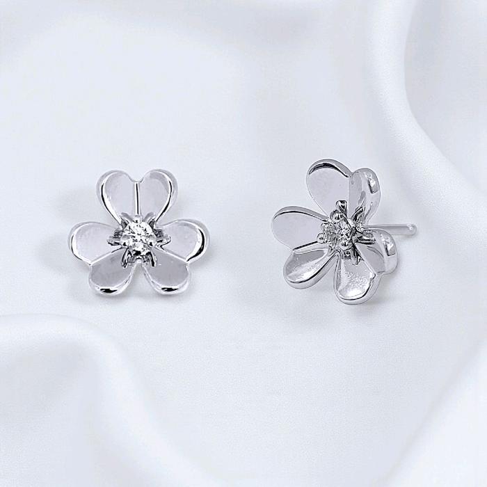 Frivole Diamond White Gold Earring 18K / Anting Berlian Frivole 18K / Diamond Jewelry 398ABDAB40800LS-HT
